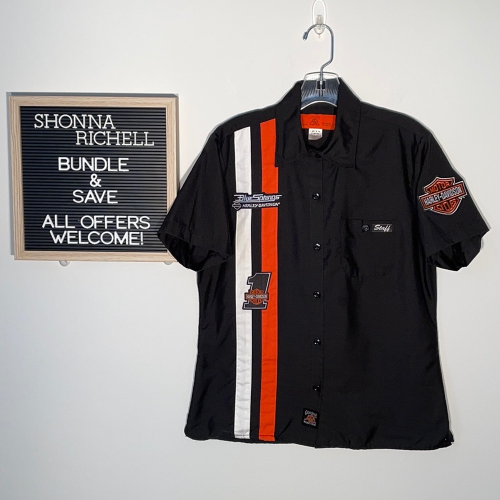 Harley-Davisdson Staff Shirt (Blue Springs H-D)